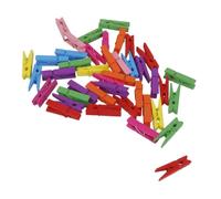 Luxshiny 300 pièces Mini Clips Colorés pour Photos et Décorations Artisanales Épingles Remplaçables pour Messages et Projets DIY