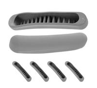 Luxshiny 3paires Coussinets de Remplacement pour Béquilles Sous-aisselle Tpr Souple Rembourrage Confortable Respirant pour Béquilles Médicales Adultes Compatible Aluminium