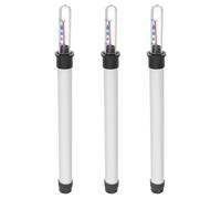Luxshiny 3pièces Indicateur de Niveau Eau pour Plantes Intérieur Lot de Compteurs Plastiques Robustes avec Flotteur Jauge Pratique pour Jardinage et Arrosage Contrôlé