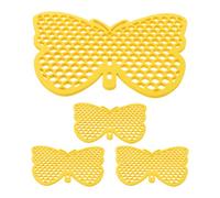 Luxshiny 4 Pièces Abreuvoir Flottant pour Abeilles avec Plateau de Jardin Distributeur d Eau pour Insectes pour Apiculture et Protection des Pollinisateurs