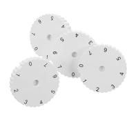 Luxshiny 4 Pièces Bouton de Thermostat pour Réfrigérateur et Congélateur Commande de Température Précise Interrupteur de Remplacement pour Surchauffe et Givrage