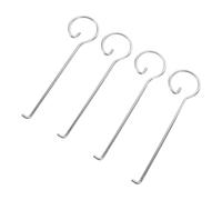 Luxshiny 4 Pièces Crochet de Rechange pour Machine, Pale de Pétrissage en | Finition Polie, Résistant à Rouille, Facile à Nettoyer, Retrait et Insertion Rapides Cuisine