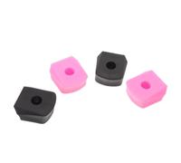 Luxshiny 4 Pièces Roller Skate Brake Blocks Replacement Anti-Slip Rubber Toe Stopper Pads for Safety Accessories in