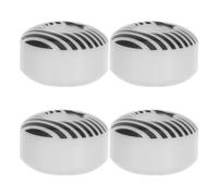 Luxshiny 4 Pièces Roues de Skateboard 95a en PU pour Street et Figures | Profil Rainuré à Bande Striée, Amorti des Vibrations, Stabilité Accrue, pour Skateparks et Extérieur