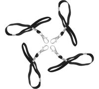 Luxshiny 4 Pièces Sangles de Poignet pour Ski en Polyester avec Fonction Anti-Perte et Visibilité Vive, Accessoires pour Sports D'extérieur et Alpinisme, Lot