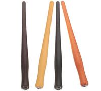 Luxshiny 4pcs Porte-plumage en Bois pour Stylo Dessin Cartoon, Surface Lisse et Confortable, Design Ergonomique, Accessoire D'écriture pour Garçon et Filles Plusieurs styles