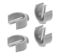 Luxshiny 4pièces Lot de Pinces C pour Cannes de Marche Goupilles de Verrouillage Accessoires de Rechange pour Bâtons de Randonnée et Béquilles