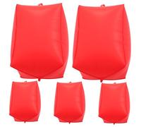 Luxshiny 5 Pièces Ballons Gonflables Écrits Ballons Carrés Uniques pour Décorations Événements Flottants pour Mariages Anniversaires et Célébrations