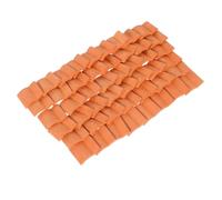Luxshiny 50 pièces Scale Roofing Tiles for Tiny House Models and Table Landscaping