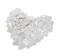 Luxshiny 500 Pièces Aluminum Foil Seal Liner Leak Cap For Glass Plastic Bottles Electromagnetic Induction Sealing Gasket For Canning Vials