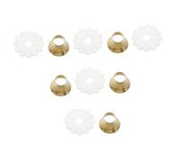 Luxshiny 5ensembles Couvre-Embouts De Parapluie avec Joints Forme De Fleur Set De Accessoires De Remplacement pour Parapluies Étanche Et pour Prolonger La Vie De Votre Parapluie
