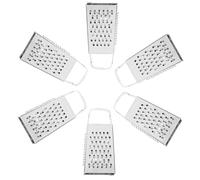 Luxshiny 6 Pièces Râpe à Fromage Mini Acier Inoxydable de Râpe Multifonction pour Légumes Carottes Ail et Plus Outil de Cuisine Pratique et Portable