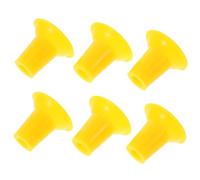 Luxshiny 6 Plaques D'aspiration Jaunes Petites pour Rodage de Soupapes, Outil de Réparation Automobile Robuste, Accessoires pour Entretien Moteur et Outils de Rodage Professionnel