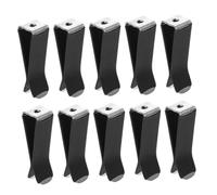 Luxshiny 60pièces Clip De Ventilation Pour Voiture De Accessoires Noir Pour Parfum Air Conditionné Support Métallique Pour Aromathérapie Et Désodorisant Auto
