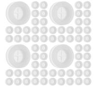 Luxshiny 80pièces Bouchons Pour Bouchons De Bocal Pour Réutilisables Transparent Étanches Pratiques Pour Bouteilles Bois