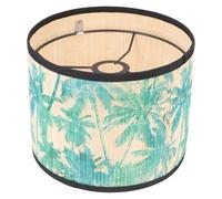 Luxshiny Abat-jour Bambou E27 de Style Japonerie, Décoration Créative en Bambou et Fer, Lumière Douce Qui Ne Fatigue Pas les Yeux, pour Chambre Adulte ou Salon