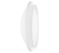 Luxshiny Abat-jour en Acrylique Rond 19 Cm de Diamètre et 2 Cm de Hauteur pour Ventilateur de Plafond, Remplacement D’abat-jour de Lampadaire, Diffusion Lumineuse Douce pour Éclairage
