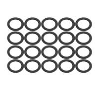 Luxshiny Accessoires Indispensables 200 Pièces Rondelles en Alliage D'aluminium Noir, Compatibilité et Entretien Facile pour Skateboard et Longboard pour Sports de Glisse