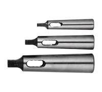 Luxshiny Adaptateur Conique en Acier 3pcs pour Foret Étagé, Résistant aux Chocs, Manchon de Perçage pour Tours et Fraiseuses, Outil Mécanique Automobile