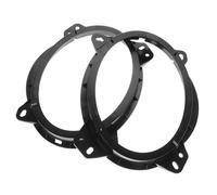 Luxshiny Adaptateur Support Haut-parleur Voiture Plastique Résistant pour Portière Compatible Anneau Entretoise Audio