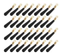 Luxshiny Adaptateurs de Flotteur en Silicone et Métal Accessoires Polyvalents Lot de 50 Design Anti-emmêlement pour Pêche en Eau Douce et Eau Salée