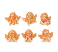 Luxshiny Angel Resin Charms 60pcs Creative DIY Craft Accessories for Lovely and Decoration Plusieurs styles