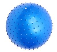 Luxshiny Ballon de Fitness Massage Bleu Antidérapant pour Yoga Pilates et Grossesse Renforce Muscles Améliore Équilibre et Coordination Balle Sensorielle pour Garçon Fille et Adultes