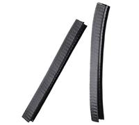 Luxshiny Bande de Protection Augmente la Durée de Vie en Caoutchouc Silicone Noir Résistant à l'usure Vis de Montage, 1 Paire pour Skateboard Protection pour Plateau