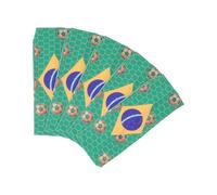Luxshiny Bandeaux de Sport Coupe du Monde en Polyester, Lot de 5pcs, Absorption Rapide Sueur et Antidérapants pour Cheveux, pour Yoga et Événements de Football