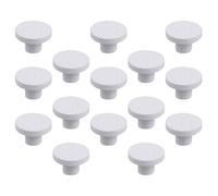 Luxshiny Bases Fragments Coraux 15 Pièces en Céramique 2,1 CM pour Aquarium Récifal et Propagation Corail Marin