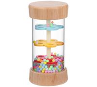 Luxshiny Bâton de Pluie en Bois pour Enfants, Instrument de Musique D'éveil pour Les Tout-Petits, Jouet Musical Et Cognitif pour Jouer Et Apprendre