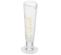 Luxshiny Bécher en Verre 20 Ml Échelle Graduée Tasse Doseuse pour Liquides Outil de Mesure pour Travaux de Laboratoire