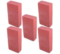 Luxshiny Bloc Mousse Imitation Brique Rouge 5 Pièces pour Accessoires Scène Réutilisables et Empilables pour Performance Théâtrale Réaliste