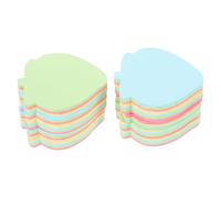 Luxshiny Blocs-notes Autocollants pour Rappels et Écriture Lot de 10 en Papier Déchirables Motifs Fraises, Notes Adhésives Colorées Bureau