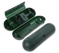 Luxshiny Boîte de Rallonge Électrique Extérieure 2 Pièces Orange Boîtier Étanche Ip44 en Plastique Épais pour Protection de Câbles et Prises en Extérieur