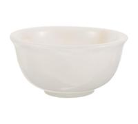 Luxshiny Bol en Jade Beige pour Sauna Traditionnel Finlandais Diffusion Aromathérapie Améliorée et Design Épais, Surface Finement Polie pour Spa Relaxant