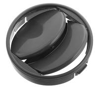 Luxshiny Bouche D’aération Ronde Réglable, Tableau de Bord RV Noir | ABS Plastique, Remplacement Solide des Aérations Cassées, Installation Facile, pour Habitacle Véhicule et Ateliers Auto