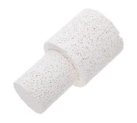 Luxshiny Bouchon de Four en Céramique Blanc en Mullite pour Poterie, Accessoire Précis pour Surveillance de Flamme, pour Processus de Cuisson en Poterie