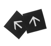 Luxshiny Boutons D'ascenseur Directionnels 2pcs en Plastique, Installation Facile et Fiabilité, Accessoire pour Modernisation et Sécurité des Ascenseurs