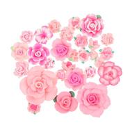 Luxshiny Breloques en Argile Polymère Rose 28 Pièces pour Décoration Téléphone DIY Formes Délicates, pour Exercices Créatifs et Accessoires Personnalisés