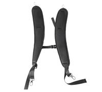 Luxshiny Bretelles Doubles Réglables en Néoprène pour Paquet à Dos Étanche, Paire de Sangles de Remplacement Légères Coussin Amortisseur, Accessoires pour Randonnée et Activités de Plein