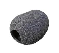 Luxshiny Cachette Reptile Résine Forme Pierre Oeuf Medium Décor Habitat Et Imperméable pour Terrariums Et Réservoirs Amphibiens