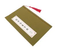 Luxshiny Cahier D'exercices D'écriture Chinoise Papier Résistant et Guidage Professionnel pour Adultes et Étudiants, Calligraphie Pratique du Stylo Dur Couleur Aléatoire