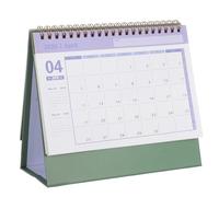 Luxshiny Calendrier de Bureau Esthétique 2025-2026 : Petit Agenda Mensuel à Rabat, Vert Olive, pour La Planification Et L'ordonnancement