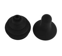 Luxshiny Capuchon de commande et protection anti-poussière en caoutchouc pour fauteuil roulant électrique, lot de 2, adapté aux aidants et utilisation quotidienne
