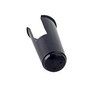 Luxshiny Capuchon Protecteur Facile à Transporter, Protège Efficacement en Plastique Noir pour Bec de Saxophone Soprano Lors du Rangement en Paquet ou Étui