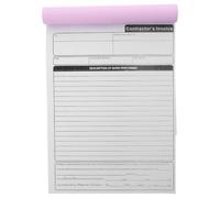 Luxshiny Carnet de reçus autocopiants avec page duplicata pour