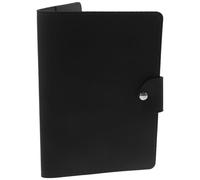 Luxshiny Carnet de Score de Golf en Cuir PU Noir, Portable et Léger Organisation Fiable, pour Golfeurs Passionnés Lors de Parties Terrain de Golf