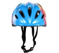 Luxshiny Casque Bébé Bleu Léger et Respirant en Mousse, Casque de Protection Réglable pour Cyclisme et Skating, Adapté aux Garçons et Filles, Tour de Tête 49-59cm