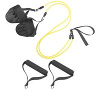 Luxshiny Ceinture de Résistance Pratique pourtraînement Stationnaire pour TPE Jaune Cordon Élastique la Natation en Piscine à Domicile, Accessoire pour Amateurs et Professionnels Amateurs